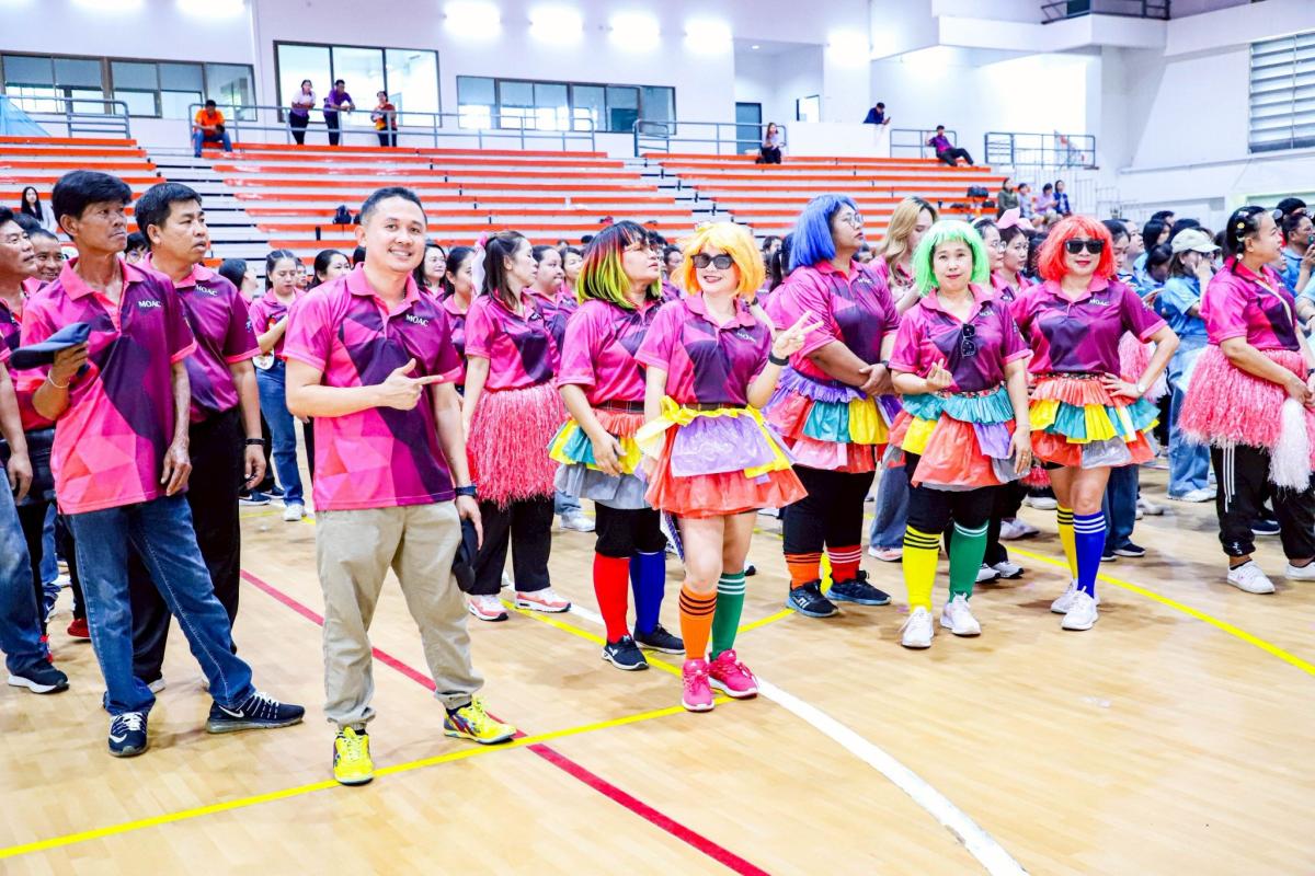 รองนายก อบจ.ตาก ร่วมเป็นเกียรติในพิธีเปิดการแข่งขัน “ กีฬาเกษตรสัมพันธ์ ” หน่วยงานกระทรวงเกษตรและสหกรณ์จังหวัดตาก ประจำปี 2568