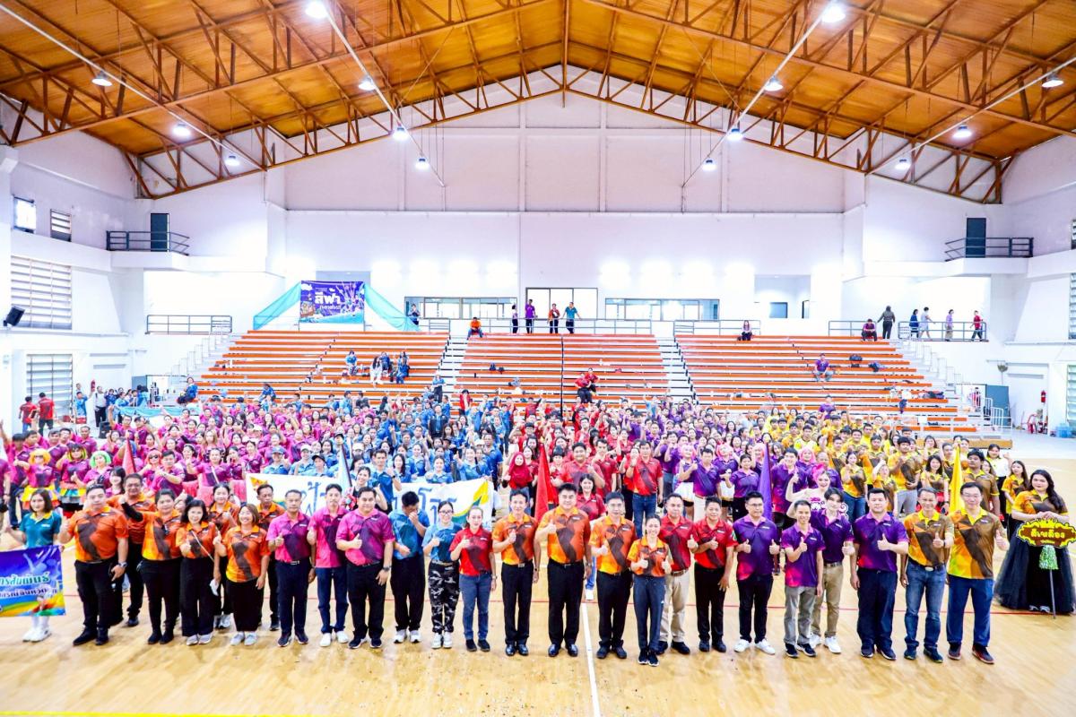 รองนายก อบจ.ตาก ร่วมเป็นเกียรติในพิธีเปิดการแข่งขัน “ กีฬาเกษตรสัมพันธ์ ” หน่วยงานกระทรวงเกษตรและสหกรณ์จังหวัดตาก ประจำปี 2568