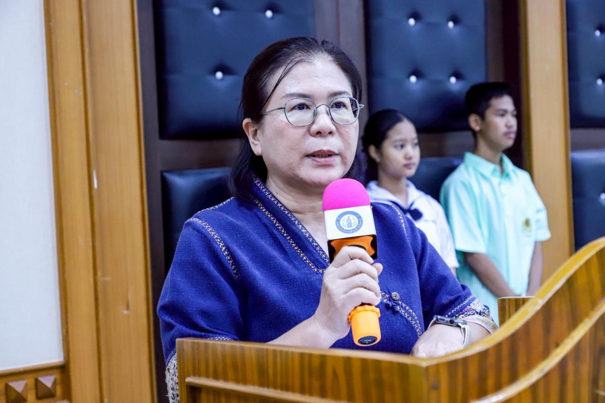 รองนายก อบจ.ตาก เป็นประธานเปิดโครงการ ฝึกอบรมพัฒนาทักษะการพูด อ่าน เขียน ประจำปี 2568