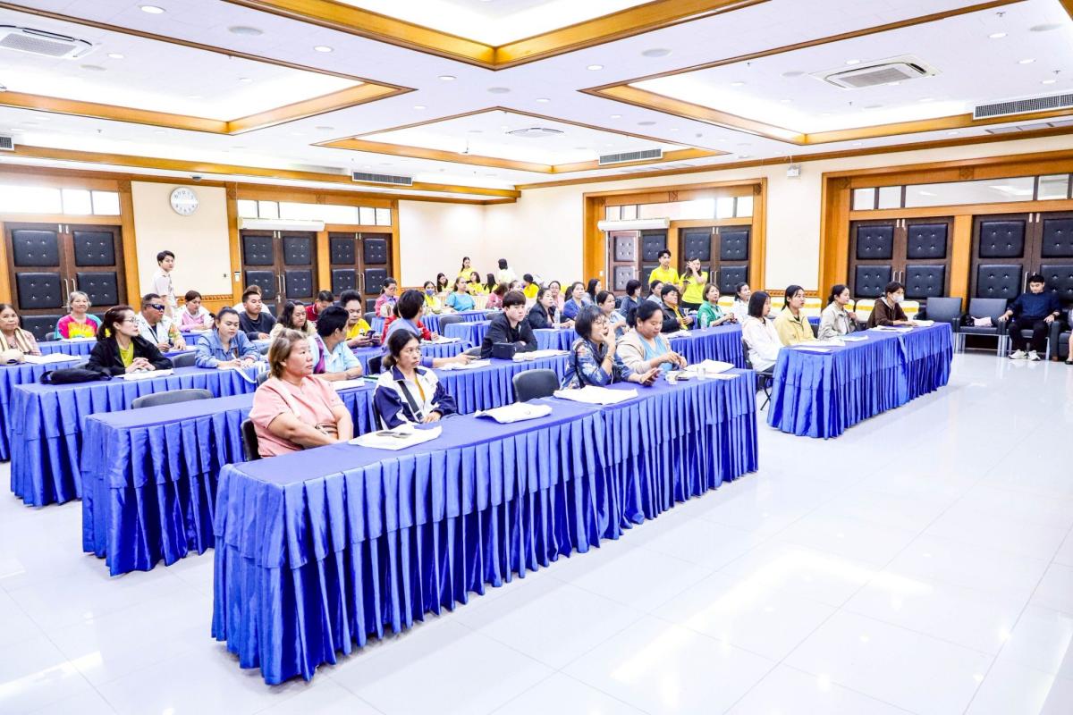 รองปลัด อบจ.ตาก เป็นประธานเปิดโครงการฝึกอบรมเครือข่ายวัฒนธรรมกลุ่มชาติพันธ์ุ จังหวัดตาก ประจำปีงบประมาณ 2568