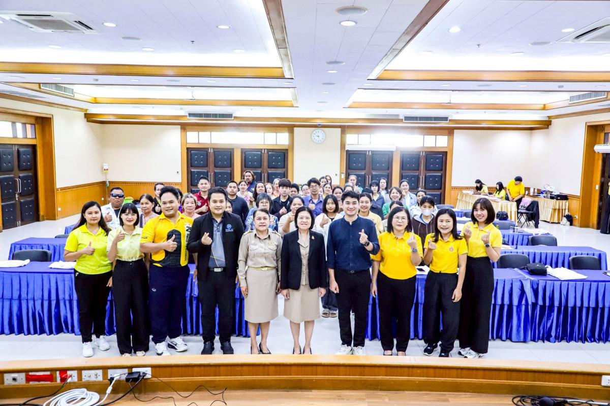 รองปลัด อบจ.ตาก เป็นประธานเปิดโครงการฝึกอบรมเครือข่ายวัฒนธรรมกลุ่มชาติพันธ์ุ จังหวัดตาก ประจำปีงบประมาณ 2568