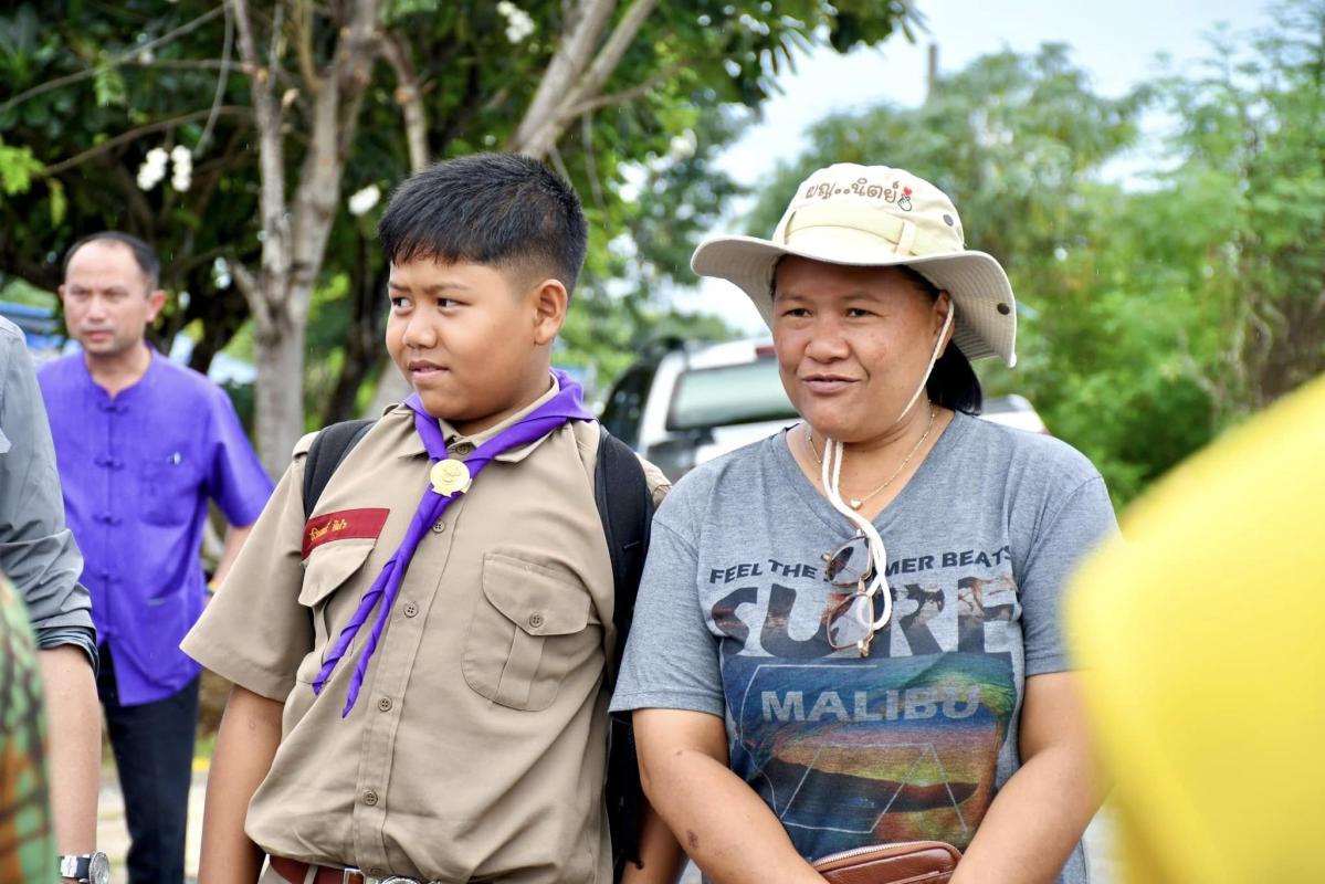 นายกจอย (นายก อบจ.ตาก) ลงพื้นที่ตรวจติดตามโครงการปรับปรุงถนน ในพื้นที่ อ.บ้านตาก - อ.สามเงา งบประมาณ 1,045,000 บาท