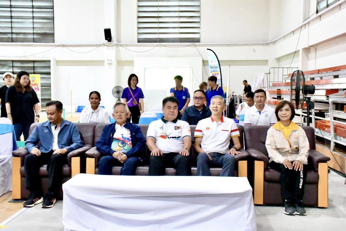 อบจ.ตาก สนับสนุนสถานที่การจัดการแข่งขันและให้การต้อนรับ คณะกรรมการจัดงานฯ นักกีฬา โครงการแข่งขันกีฬาเยาวชนต้นกล้ากีฬาแกร่ง ปี 7 