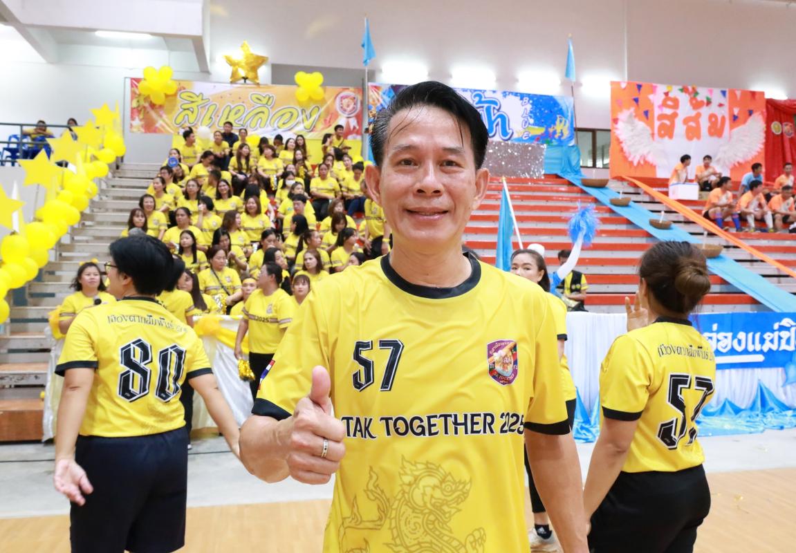 นายกจอย นายก อบจ.ตาก สนับสนุนสถานที่การแข่งขันกีฬา