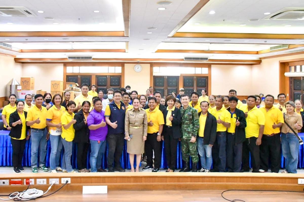 นายก อบจ.ตาก (นายกจอย) เป็นประธานเปิดโครงการส่งเสริมการมีส่วนร่วมความรักชาติความสามัคคีประจำปีงบประมาณ พ.ศ. 2568