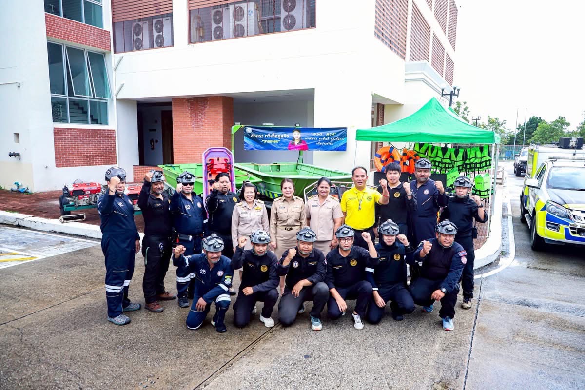 นายกจอย (นายก อบจ.ตาก) เตรียมความพร้อม รับมือกับสถานการณ์อุทกภัย !