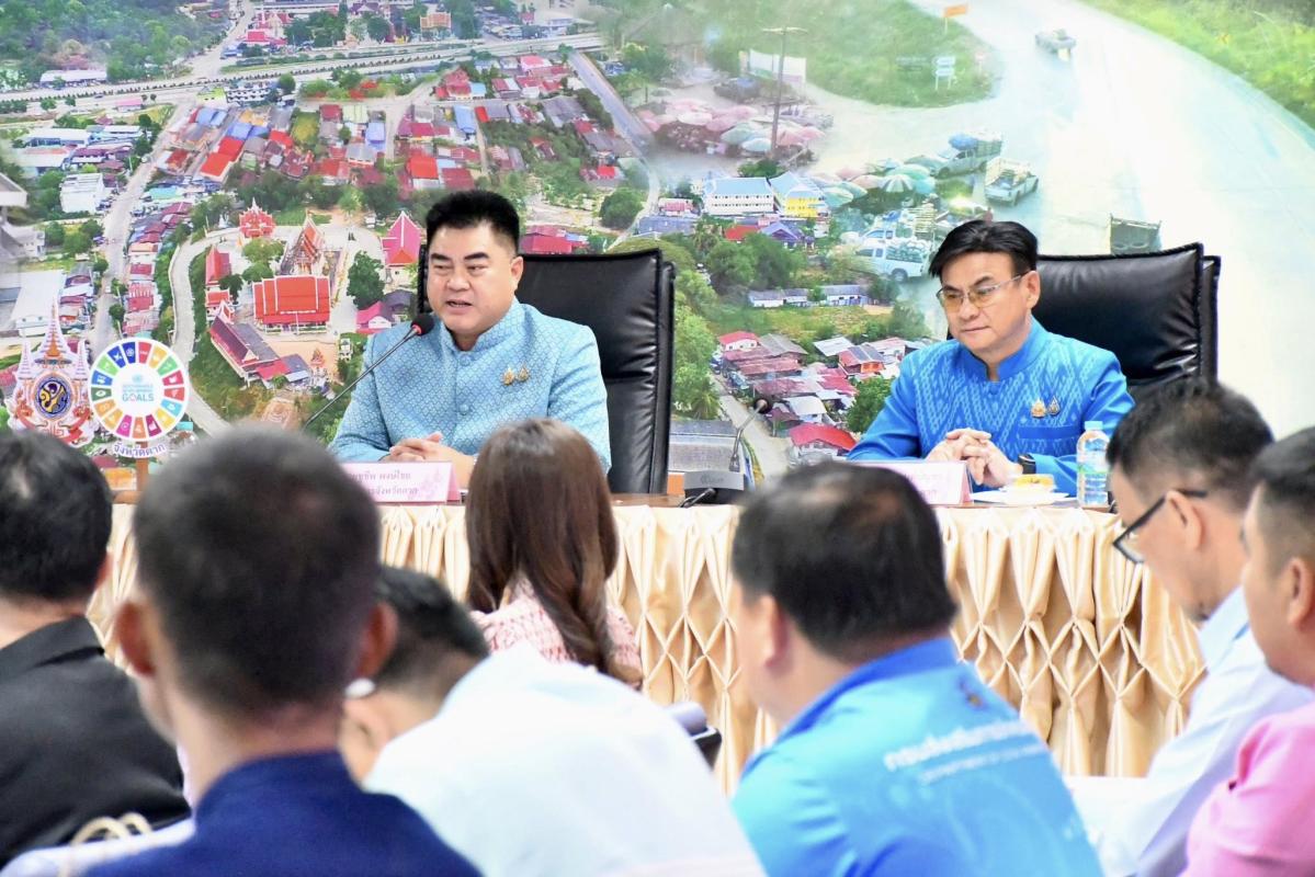 รองนายก อบจ.ตาก เข้าร่วมการประชุมขับเคลื่อน และติดตามนโยบายของรัฐบาล ภารกิจของกระทรวงมหาดไทย กรมส่งเสริมการปกครองท้องถิ่นฯ ครั้งที่ 2/2568