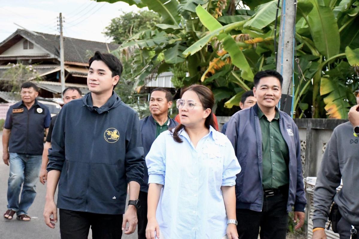 นายกจอย (นายกอบจ.ตาก) ตรวจติดตามโครงการปรับปรุงถนน บ้านแม่กุหลวง - บ้านผารู อ.แม่สอด งบประมาณ 2,702,000 บาท 