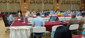 เข้าร่วมประชุมเพื่อเตรียมความพร้อมรับสถานการณ์การระบาดโรคติดเชื้อไวรัสโคโรนา 2019 ( COVID – 19 )
