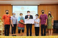ส่งมอบเงินสนับสนุนโครงการปรับสภาพแวดล้อมและที่อยู่อาศัยสำหรับคนพิการที่ยากไร้ และมีความจำเป็นเร่งด่วนที่ต้องได้รับการพื้นฟูสมรรถภาพ ประจำปีงบประมาณ พ.ศ. 2563 