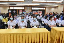 เข้าร่วมพิธีเปิดโครงการและมอบเกียรติบัตรให้ผู้แทนโรงเรียนในโครงการสำนักงานอัยการจังหวัดยุติความรุนแรงดีเด่น ประจำปีงบประมาณ พ.ศ. 2563