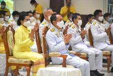 พิธีทำบุญตักบาตรพระสงฆ์ จำนวน 89 รูป ถวายเป็นพระราชกุศล เนื่องในวันคล้ายวันสวรรคต พระบาทสมเด็จพระบรมชนกาธิเบศร มหาภูมิพลอดุลยเดชมหาราช บรมนาถบพิตร 