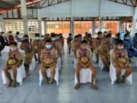 พิธีมอบสื่อการเรียนการสอน ประจำปีงบประมาณ พ.ศ. 2563 ให้แก่กลุ่มโรงเรียนอำเภออุ้มผาง และองค์การบริหารส่วนตำบลโมโกรที่มีสถานศึกษาในสังกัด