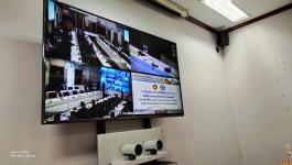 เข้าร่วมการประชุมผ่านระบบวีดีทัศน์ทางไกล (VCS) เพื่อชี้แจงรายละเอียดโครงการคนละครึ่ง