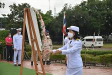 เข้าร่วมพิธีวางพวงมาลา เนื่องในวันคล้ายวันสวรรคต พระบาทสมเด็จพระจุลจอมเกล้าเจ้าอยู่หัว