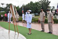 เข้าร่วมพิธีวางพวงมาลา เนื่องในวันคล้ายวันสวรรคต พระบาทสมเด็จพระจุลจอมเกล้าเจ้าอยู่หัว