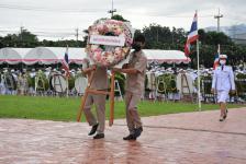เข้าร่วมพิธีวางพวงมาลา เนื่องในวันคล้ายวันสวรรคต พระบาทสมเด็จพระจุลจอมเกล้าเจ้าอยู่หัว