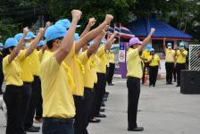 เข้าร่วมกิจกรรมจิตอาสาพัฒนาสิ่งสาธารณูปโภค ถวายพระราชกุศล เนื่องในวันคล้ายวันสวรรคตพระบาทสมเด็จพระจุลจอมเกล้าเจ้าอยู่หัว