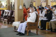 เข้าร่วมพิธีสวดพระพุทธมนต์และเจริญจิตตภาวนา เนื่องในวันคล้ายวันสวรรคต พระบาทสมเด็จพระจุลจอมเกล้าเจ้าอยู่หัว
