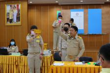 ภาพบรรยากาศวันแรกของการเปิดรับสมัครเลือกตั้งสมาชิกสภาองค์การบริหารส่วนจังหวัดตาก และนายกองค์การบริหารส่วนจังหวัดตาก