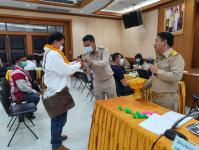 ภาพบรรยากาศวันแรกของการเปิดรับสมัครเลือกตั้งสมาชิกสภาองค์การบริหารส่วนจังหวัดตาก และนายกองค์การบริหารส่วนจังหวัดตาก