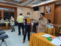 ภาพบรรยากาศวันแรกของการเปิดรับสมัครเลือกตั้งสมาชิกสภาองค์การบริหารส่วนจังหวัดตาก และนายกองค์การบริหารส่วนจังหวัดตาก