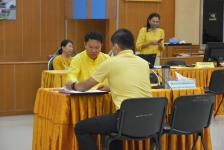 ภาพบรรยากาศการเปิดรับสมัครเลือกตั้ง ส.อบจ.ตาก และนายกอบจ.ตาก ในวันที่ 4 พฤศจิกายน 2563