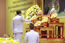 พิธีทำบุญตักบาตรถวายพระราชกุศล เนื่องในวันคล้ายวันพระบรมราชสมภพ พระบาทสมเด็จพระบรมชนกาธิเบศร มหาภูมิพลอดุลยเดชมหาราช บรมนาถบพิตร วันชาติ และวันพ่อแห่งชาติ 5 ธันวาคม 2563