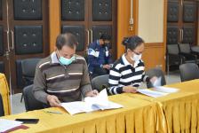 ภาพบรรยากาศการสอบภาคปฏิบัติพนักงานจ้างตามภารกิจ ( ผู้มีทักษะ )