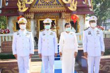 พิธีบวงสรวงดวงพระวิญญาณสมเด็จพระเจ้าตากสินมหาราช เนื่องในวันคล้ายวันปราบดาภิเษกขึ้นเป็นพระมหากษัตริย์ของสมเด็จพระเจ้าตากสินมหาราช 