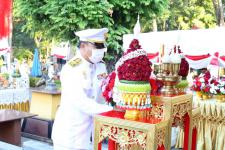 พิธีบวงสรวงดวงพระวิญญาณสมเด็จพระเจ้าตากสินมหาราช เนื่องในวันคล้ายวันปราบดาภิเษกขึ้นเป็นพระมหากษัตริย์ของสมเด็จพระเจ้าตากสินมหาราช 
