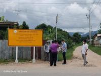 ลงพื้นที่ตรวจงานโครงการก่อสร้างขยายเขตท่อน้ำประปาหมู่บ้าน อำเภอบ้านตาก
