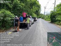 รายงานความก้าวหน้าโครงการปรับปรุงถนนโดยซ่อมแซมผิวทางแอสฟัลท์ติกคอนกรีต