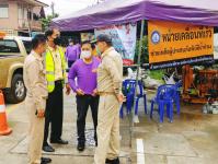 ลงพื้นที่ตรวจจุดติดตั้งเครื่องสูบน้ำและติดตามสถานการณ์น้ำท่วม ในพื้นที่ตำบลหัวเดียด และในพื้นที่บริเวณชุมชนหนองหลวง หลังศาลตากสิน