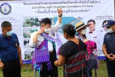 นายก อบจ.ตาก ลงพื้นที่ตรวจการก่อสร้างสะพานข้ามลำห้วย ในพื้นที่ อำเภออุ้มผา