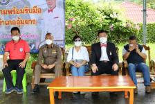 นายก อบจ.ตาก ลงพื้นที่ตรวจการก่อสร้างสะพานข้ามลำห้วย ในพื้นที่ อำเภออุ้มผาง