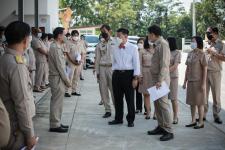 นายก อบจ.ตาก ตรวจความพร้อมเครื่องจักรกลชุดใหม่ พร้อมออกให้บริการประชาชนทั้ง 9 อำเภอ