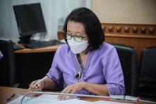 นางวันทนา วิรัชเกษม รองปลัดองค์การบริหารส่วนจังหวัดตาก รักษาราชการแทนปลัดองค์การบริหารส่วนจังหวัดตาก เป็นประธานการประชุมคณะกรรมการพิจารณาคุณสมบัติและกลั่นกรองความดีความชอบของบุคลากรในสังกัดองค์การบริหารส่วนจังหวัดตาก