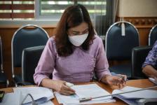 นางวันทนา วิรัชเกษม รองปลัดองค์การบริหารส่วนจังหวัดตาก รักษาราชการแทนปลัดองค์การบริหารส่วนจังหวัดตาก เป็นประธานการประชุมคณะกรรมการพิจารณาคุณสมบัติและกลั่นกรองความดีความชอบของบุคลากรในสังกัดองค์การบริหารส่วนจังหวัดตาก