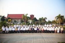 อบจ.ตาก จัดพิธีสักการะพระพุทธรูป และบวงสรวงพระพรหม พระภูมิ เจ้าที่ ประจำปี