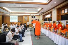 ายกองค์การบริหารส่วนจังหวัดตาก เป็นประธานในการเปิดโครงการฝึกอบรมคุณธรรมและจริยธรรม หลักสูตร “การปฏิบัติงานให้เกิดประโยชน์ โดยยึดมั่นในธรรมและวินัย และเชิดชูเกียรติ คนดี ศรี อบจ.ตาก”