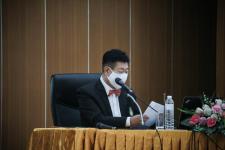 ายกองค์การบริหารส่วนจังหวัดตาก เป็นประธานในการเปิดโครงการฝึกอบรมคุณธรรมและจริยธรรม หลักสูตร “การปฏิบัติงานให้เกิดประโยชน์ โดยยึดมั่นในธรรมและวินัย และเชิดชูเกียรติ คนดี ศรี อบจ.ตาก”
