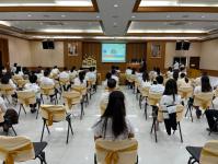 ายกองค์การบริหารส่วนจังหวัดตาก เป็นประธานในการเปิดโครงการฝึกอบรมคุณธรรมและจริยธรรม หลักสูตร “การปฏิบัติงานให้เกิดประโยชน์ โดยยึดมั่นในธรรมและวินัย และเชิดชูเกียรติ คนดี ศรี อบจ.ตาก”