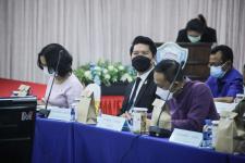 รองนายกองค์การบริหารส่วนจังหวัดตาก พร้อมด้วยนางสาวปริตตรา จันทร์วรโชติ เลขานุการนายกองค์การบริหารส่วนจังหวัดตาก เข้าร่วมการประชุมใหญ่สามัญประจำปี 2564 หอการค้าจังหวัดตาก ณ ห้องประชุมชั้น 2 หอการค้าจังหวัดตาก
