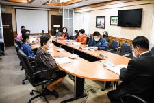 เป็นประธานการประชุมคณะกรรมการจัดทำแผนการจัดการความรู้ ( Knowledge Management : KM )