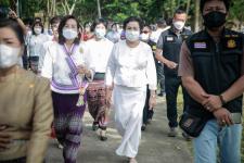 องค์การบริหารส่วนจังหวัดตาก ได้สนับสนุนงบประมาณในการจัดงาน จำนวน 50,000 บาท เพื่อบำรุงรักษา สืบสาน ศิลปะจารีตประเพณี และวัฒนธรรมอันดีของท้องถิ่นที่มีความสำคัญต่อวิถีชีวิตประชาชนในท้องถิ่น