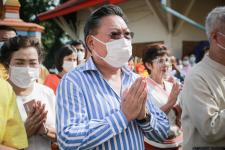 องค์การบริหารส่วนจังหวัดตาก ได้สนับสนุนงบประมาณในการจัดงาน จำนวน 50,000 บาท เพื่อบำรุงรักษา สืบสาน ศิลปะจารีตประเพณี และวัฒนธรรมอันดีของท้องถิ่นที่มีความสำคัญต่อวิถีชีวิตประชาชนในท้องถิ่น