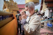 องค์การบริหารส่วนจังหวัดตาก ได้สนับสนุนงบประมาณในการจัดงาน จำนวน 50,000 บาท เพื่อบำรุงรักษา สืบสาน ศิลปะจารีตประเพณี และวัฒนธรรมอันดีของท้องถิ่นที่มีความสำคัญต่อวิถีชีวิตประชาชนในท้องถิ่น