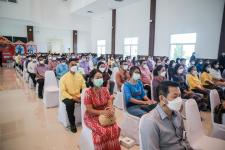นายกองค์การบริหารส่วนจังหวัดตากจังหวัดตาก เข้าร่วมพิธีเปิดการอบรม “โครงการพัฒนาและส่งเสริมองค์ความรู้เกี่ยวกับประวัติศาสตร์ชาติไทย และการสร้างจิตสำนึกรักและหวงแหน มุ่งจงรักภักดี พร้อมธำรงรักษาไว้ซึ่งสถาบันชาติ ศาสนา พระมหากษัตริย์”