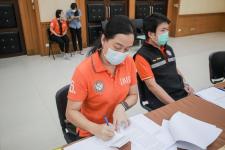นายกองค์การบริหารส่วนจังหวัดตาก ในฐานะผู้อำนวยการอุทยานธรณีไม้กลายเป็นหินตาก ร่วมการประชุมเตรียมความพร้อม การจัดงาน “บันทึกสถิติโลก ไม้กลายเป็นหินที่ยาวที่สุดในโลก”